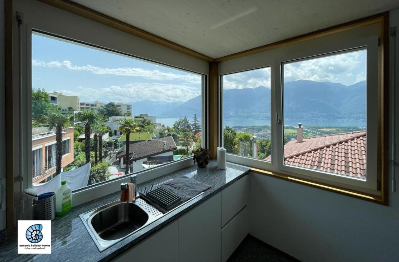 Casa Teatro Panoramico 5 Star Holiday House Locarno Exterior foto